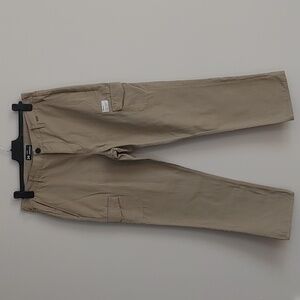 Hurley Tan Cotton Cargo Hiking Golfing Work Pants 34